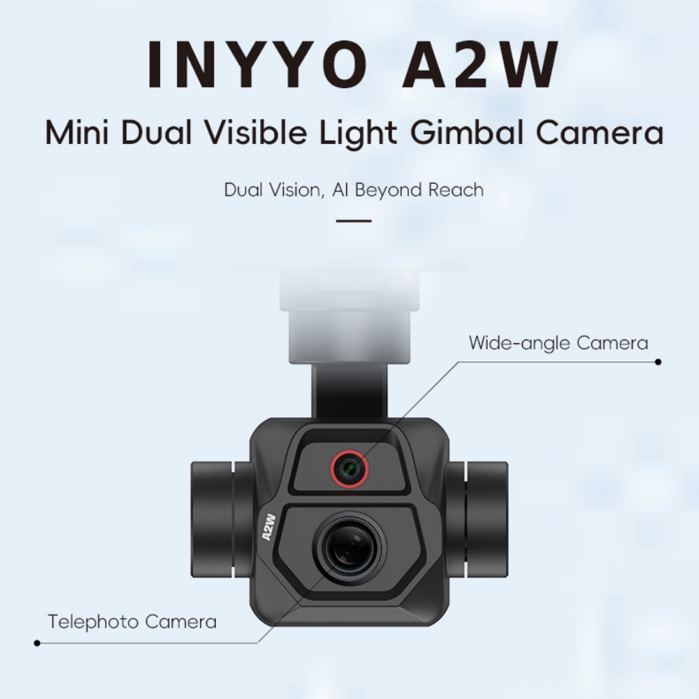 Drone Camera Vlog - Caméra Gimbal NCZOBOE 5MP Ultra avec