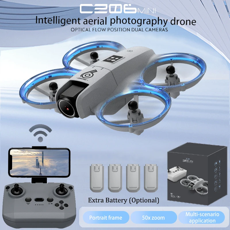 Drone Camera Hd - CZ06 Mini Drone quadrirotor RC -