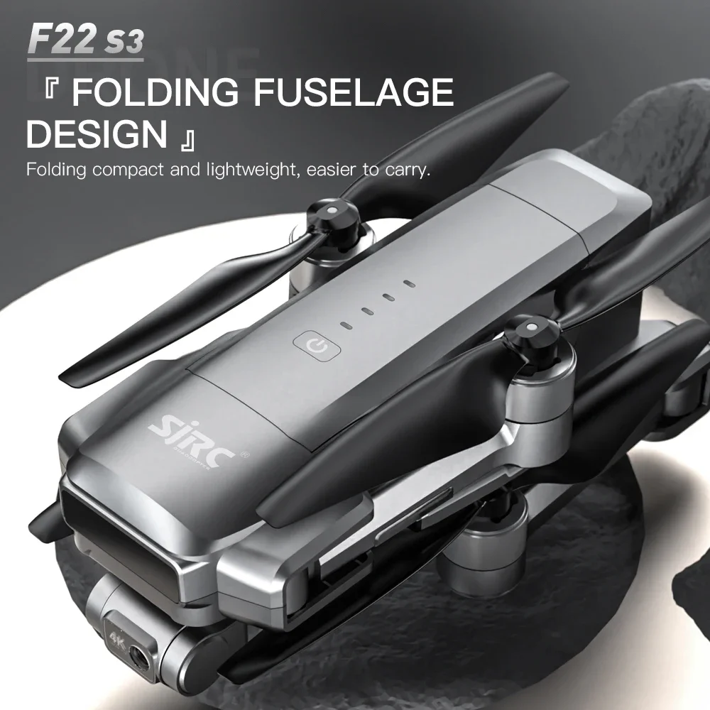 Drone Camera Action - Drone pliable SJRC F22 S3 pro