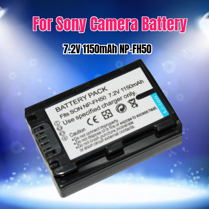 Drone Camera Action - Batterie de caméra 7.2V 1150mAh NP-FH50