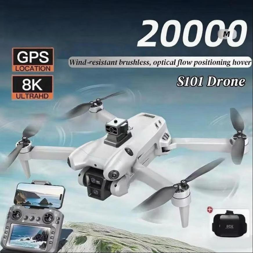 Drone Camera Wide Angle - Xiaomi S101 Drone 8K HD Professionnel