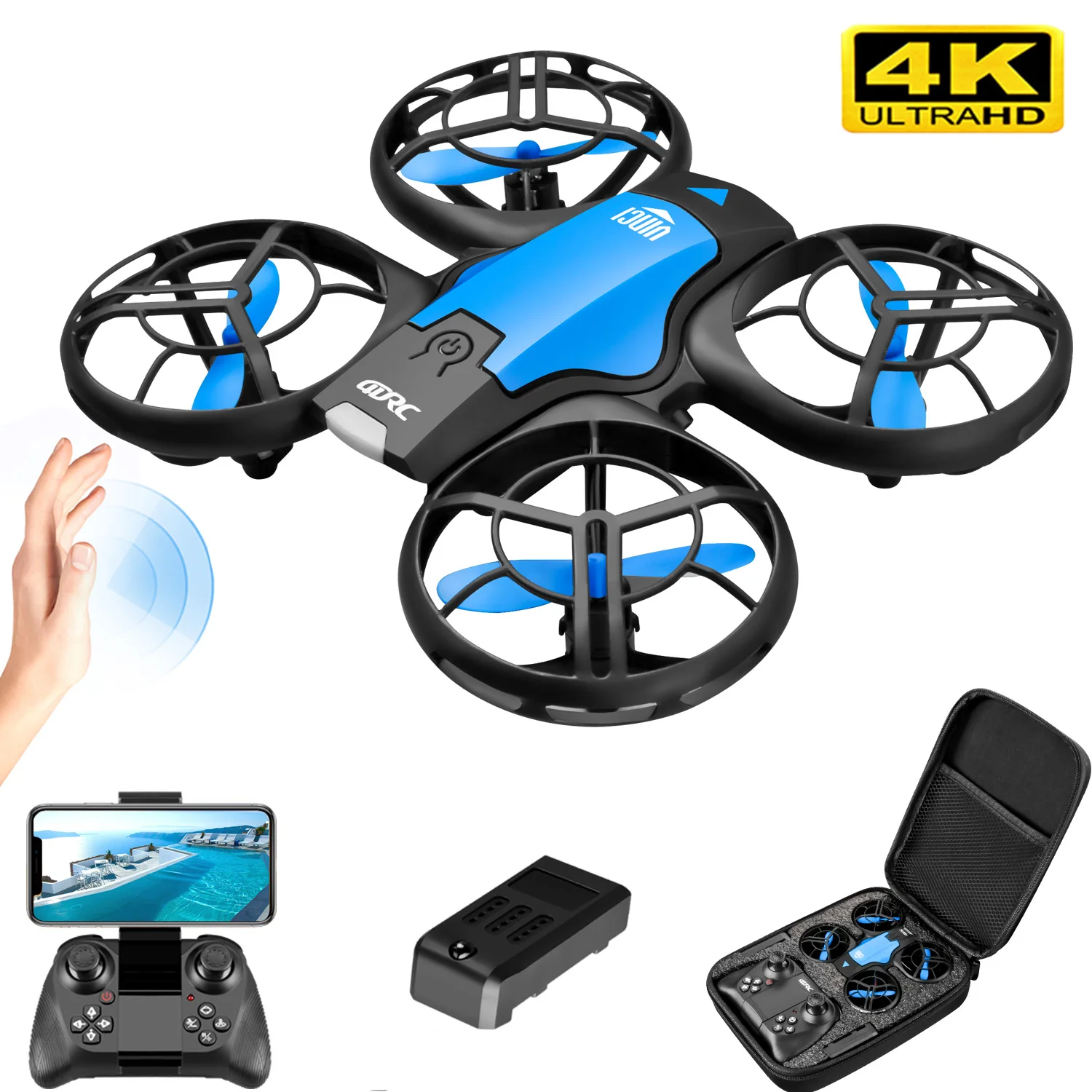 Nouveau mini drone V8 4K profe - Drone Camera Professional avis et prix