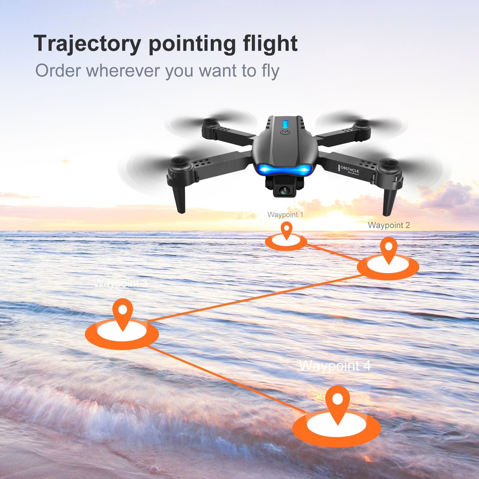 Le drone pliable E88PRO MAX 20 - Drone Camera Hd avis et prix