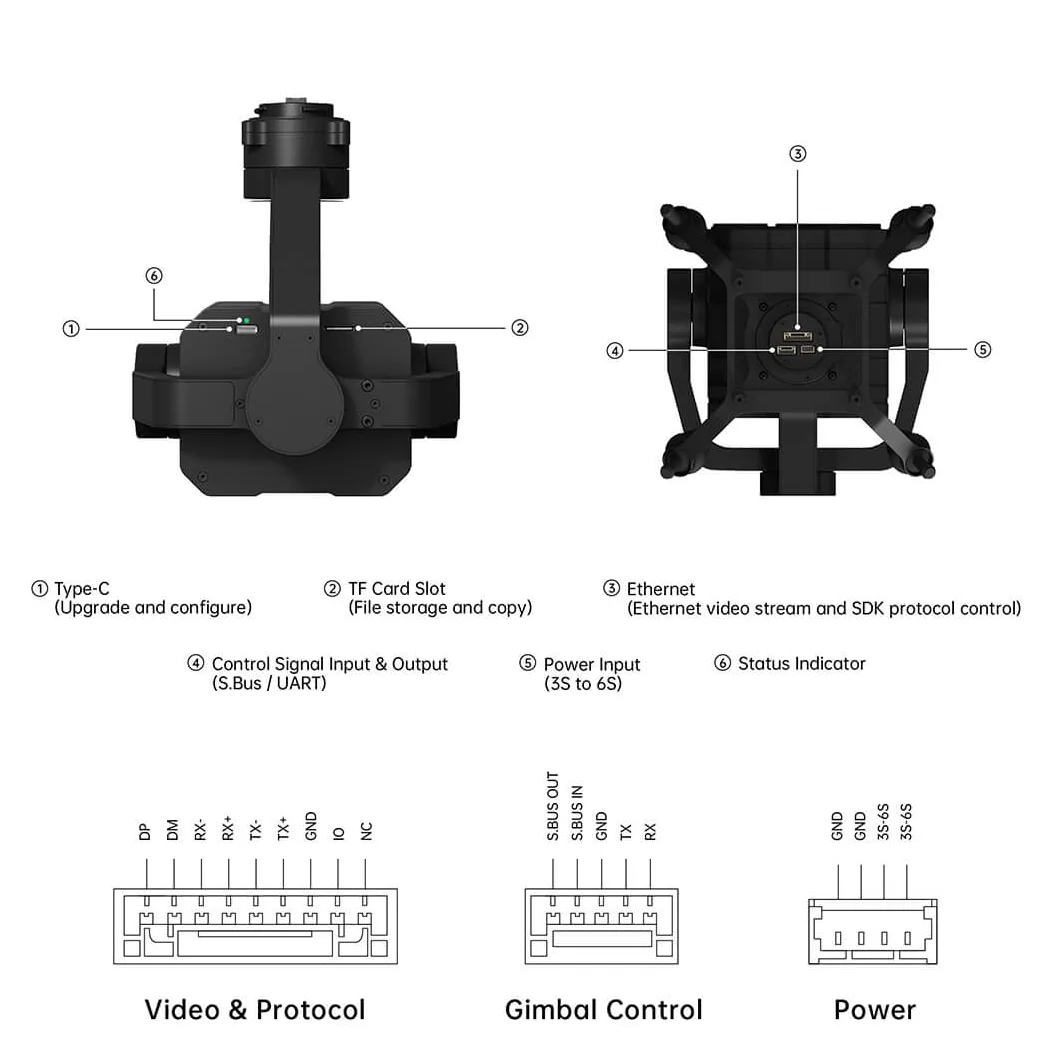 Caméra à cardan NewT30 Dr-one, - Drone Camera With Gimbal avis et prix