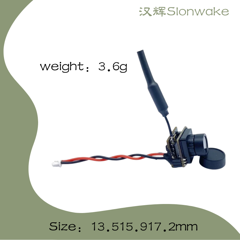 Slonwake 5.8G 48CH 25mW FPV VT - Drone Camera Wide Angle avis et prix