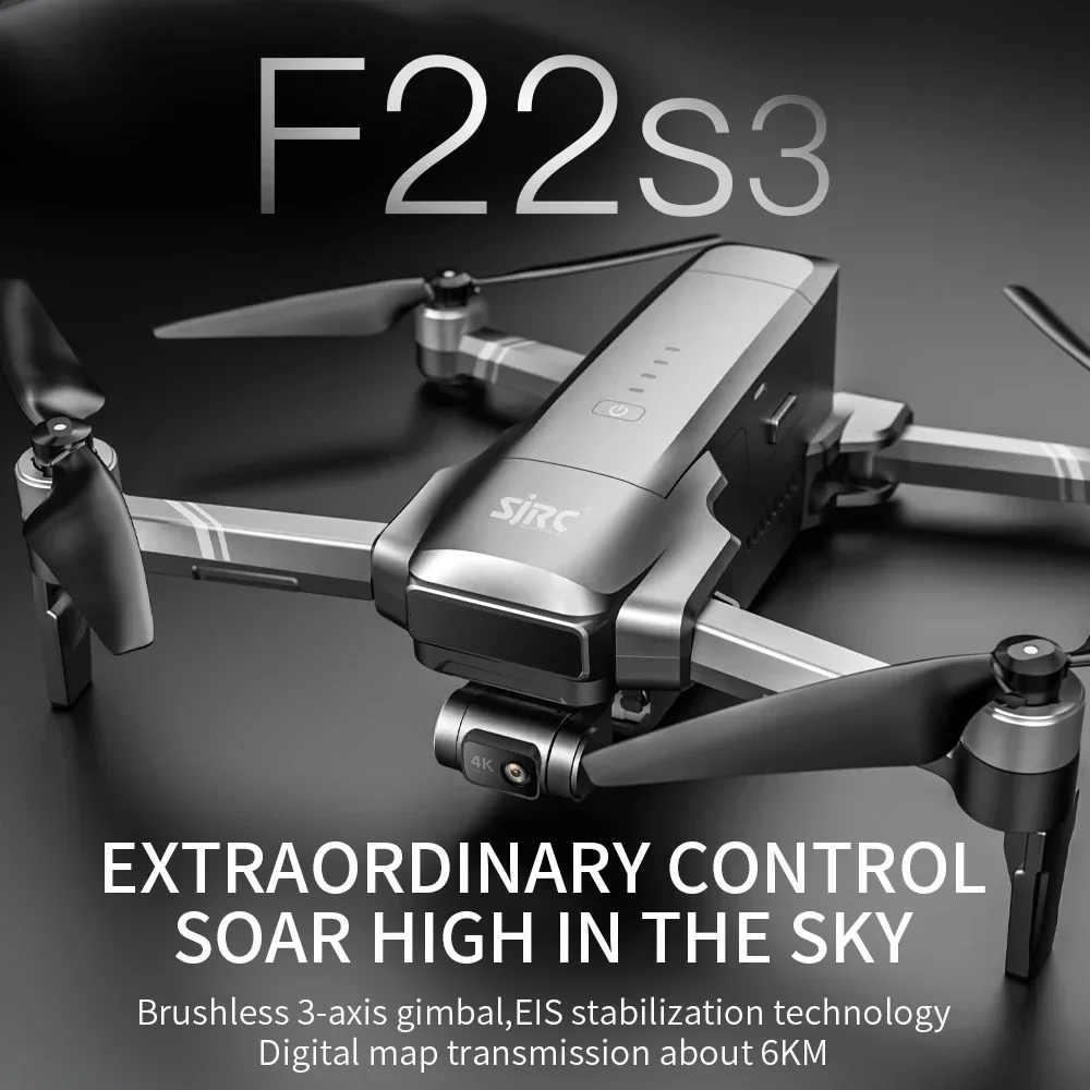 Drone pliable SJRC F22 S3 pro  - Drone Camera Action avis et prix