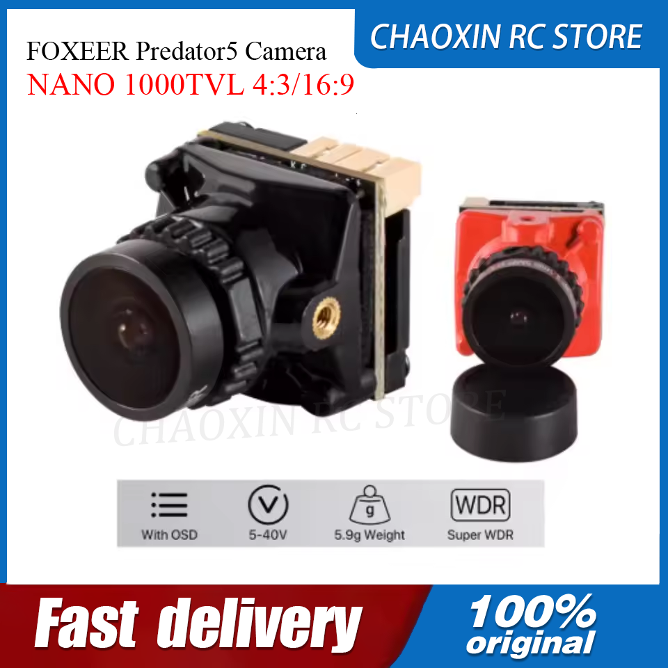 FOXEER Predator5 caméra NANO 1 - Drone Camera Lens avis et prix