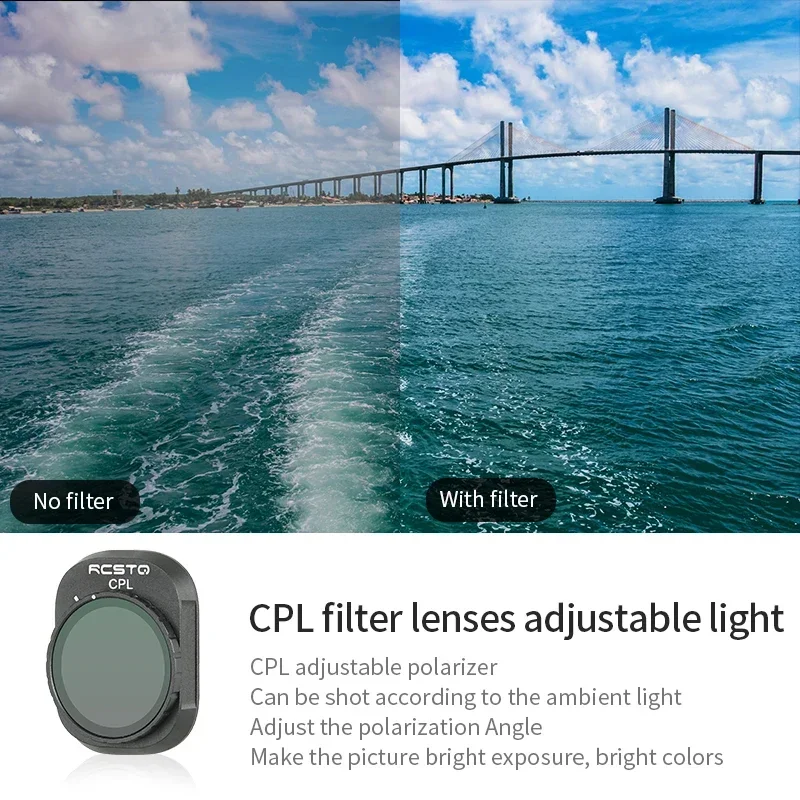 RCSTQ pour DJI Mini 4 Pro ND f - Drone Camera Filter avis et prix