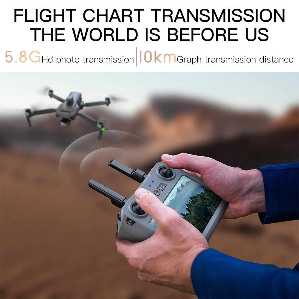 Drone GPS Teeggi SG909 MAX ave - Drone Camera With Gimbal avis et prix