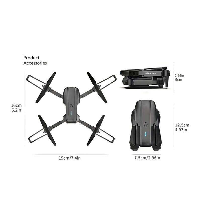 Drone RC pliable FACEGLE UAV E - Drone Camera Mount avis et prix