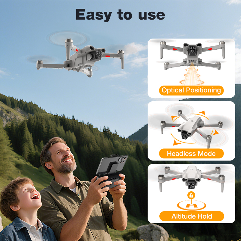 NOUVEAU Drone L017 Pro Brushle - Drone Camera Professional avis et prix
