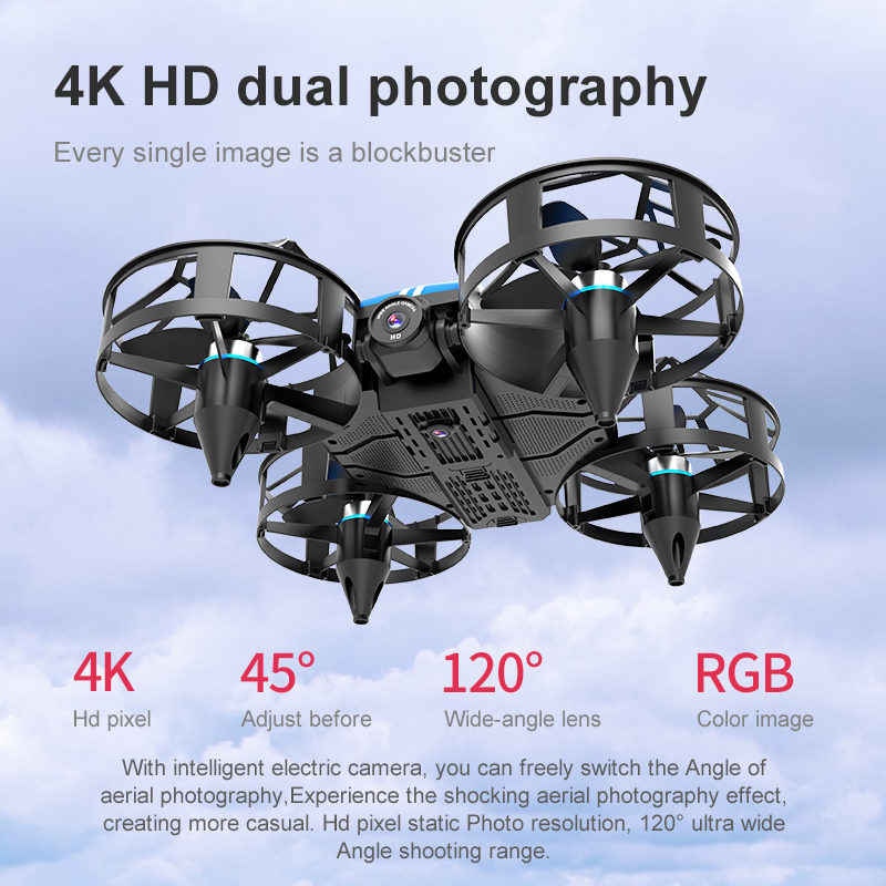 Nouveau Mini Drone 812PRO prof - Drone Camera With Gimbal avis et prix